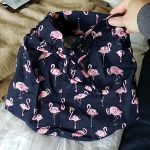 Brand New Vera Bradley Flamingo Ditty Bag